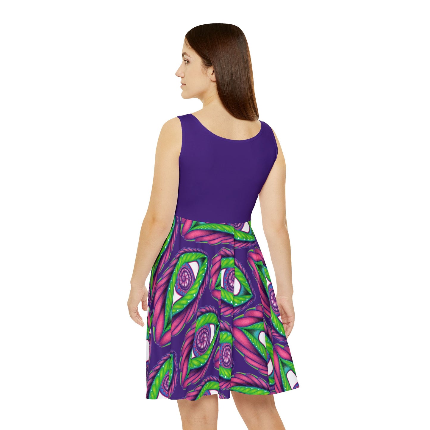 Jungle Eyes Skater Dress