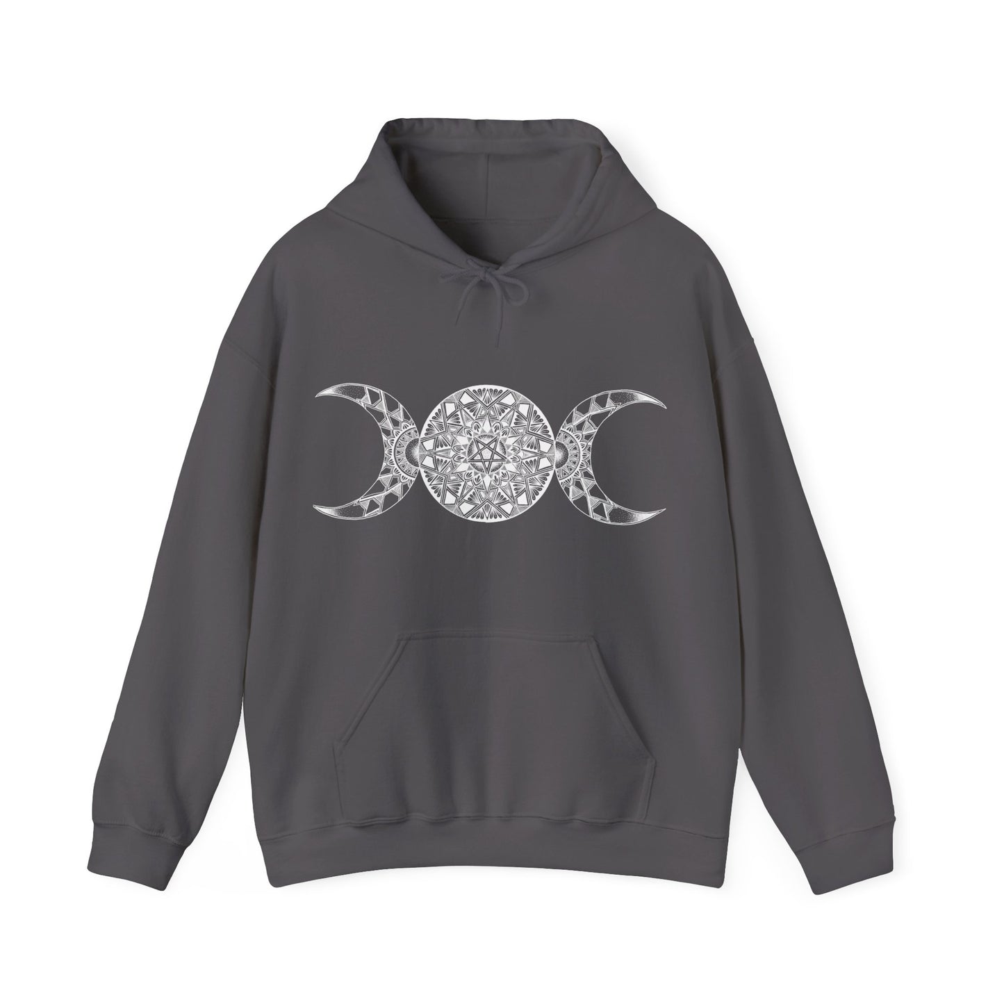 Triple Moon Goddess Mandala Hoodie