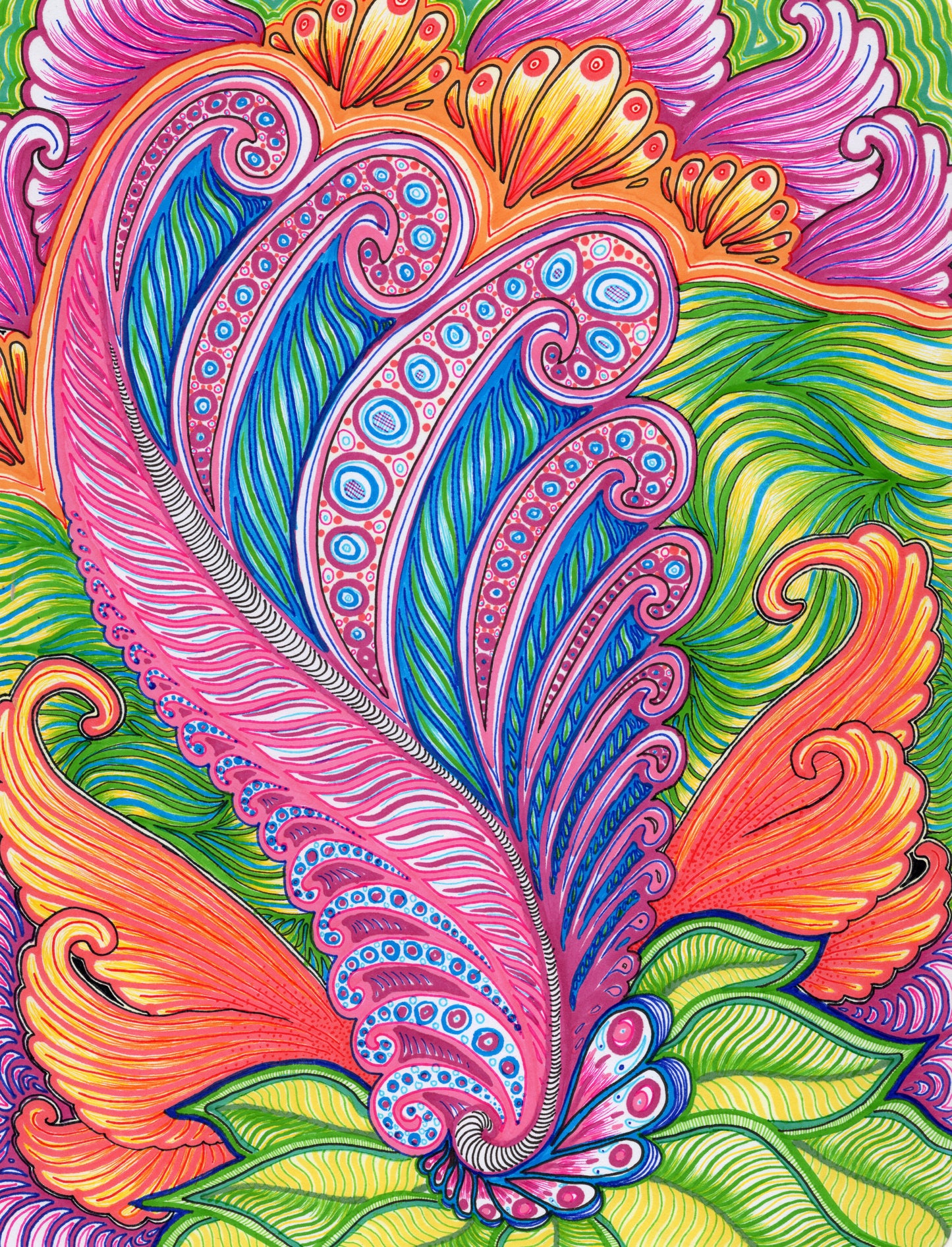 Electric Sprout Original Drawing