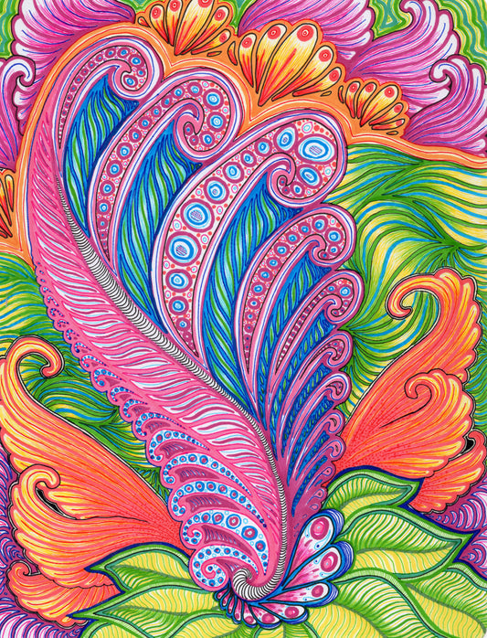 Electric Sprout Original Drawing
