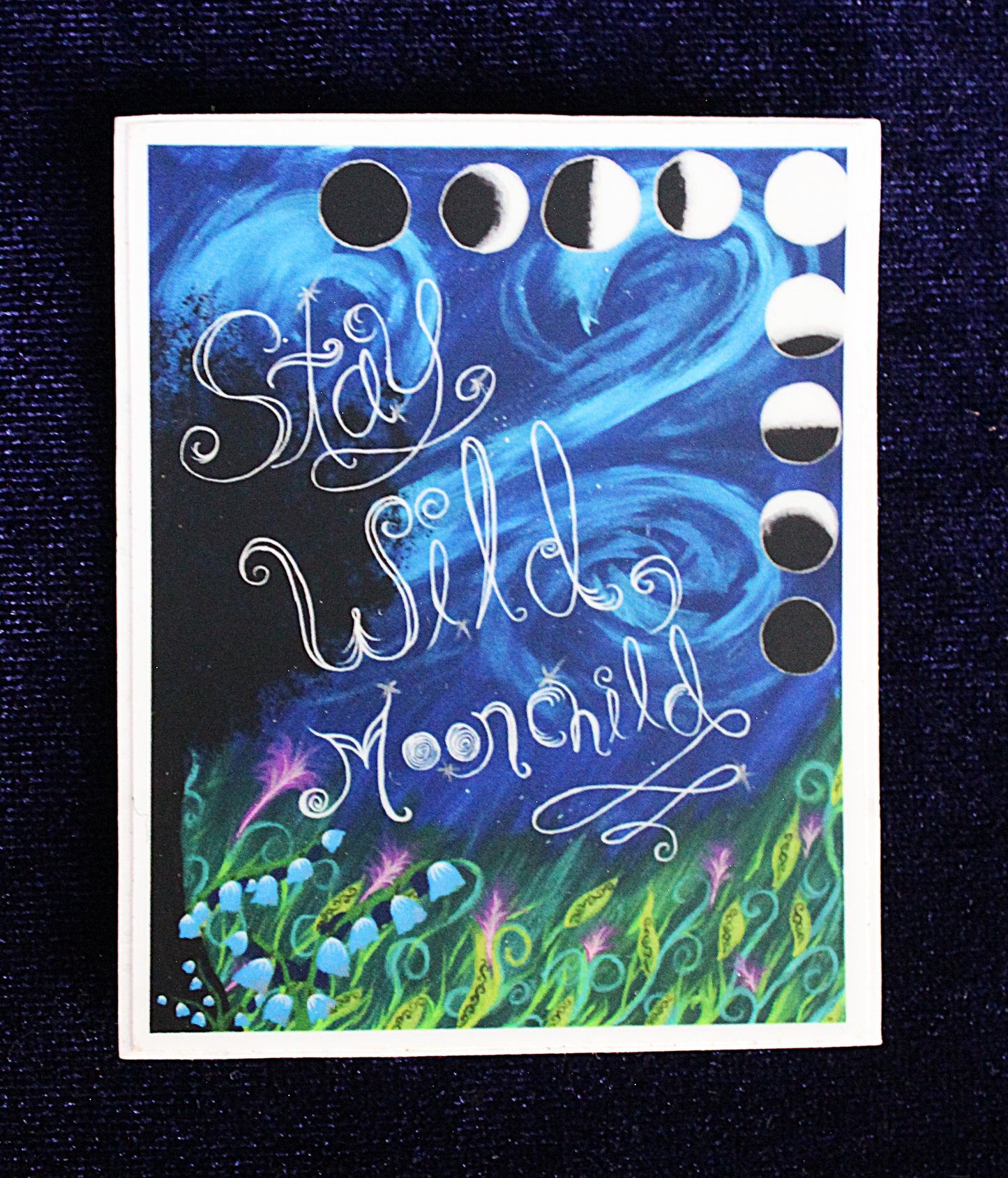 Beltane Bluebells Sticker