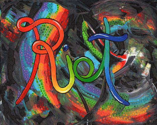 The First Pride was a...matte sticker